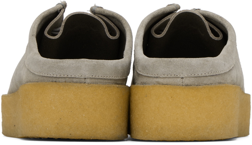 【グレー】CLARKS EXCLUSIVE WALLABEE Clarks Originals SSENSE Exclusive Gray Them Skates Edition