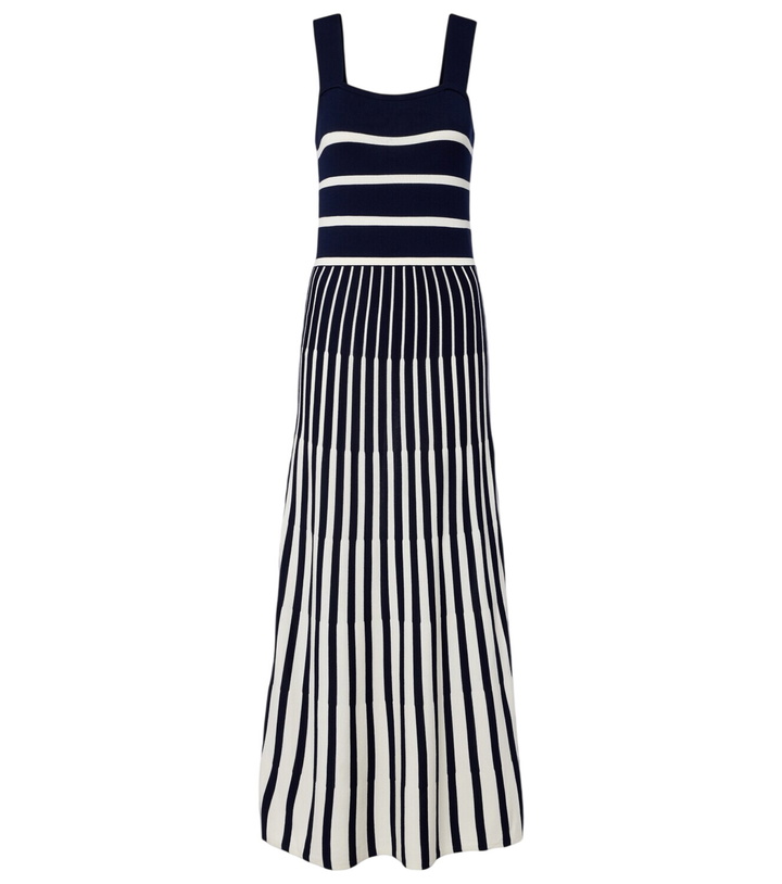 Photo: Velvet Aveline striped knitted maxi dress