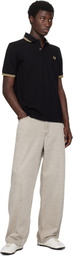 Fred Perry Black 'The Fred Perry Shirt' Polo