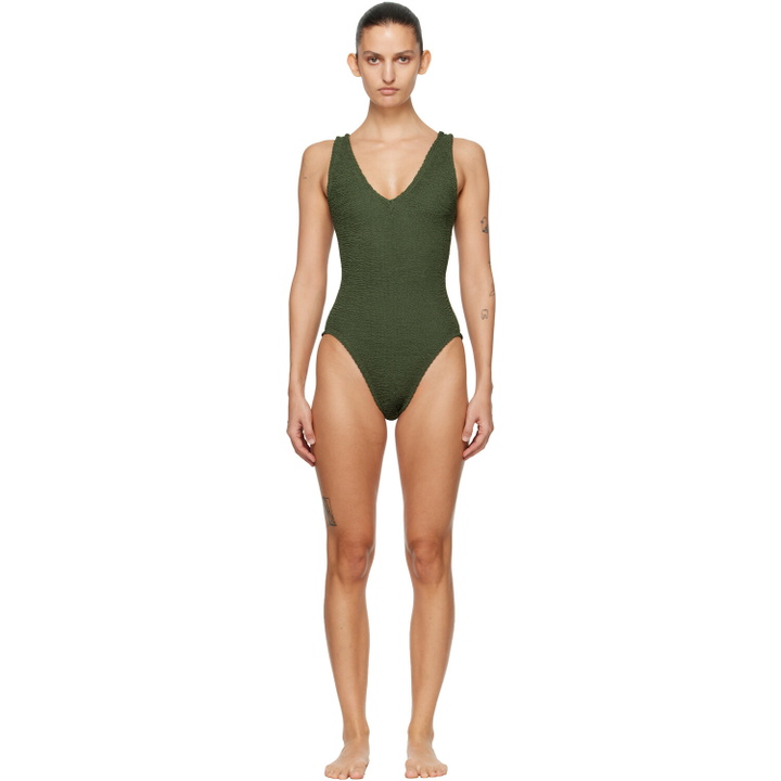 Photo: Hunza G Khaki Sadie Swimsuit