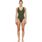 Hunza G Khaki Sadie Swimsuit