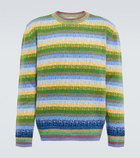 Marni - Striped intarsia virgin wool sweater