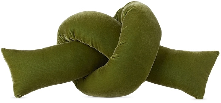 Photo: Jiu Jie SSENSE Exclusive Green Baby Avocado Cushion