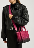 Marc Jacobs The Tote Small Dégradé Coated Canvas Tote - Black - One Size