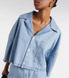 Bottega Veneta Cropped denim shirt