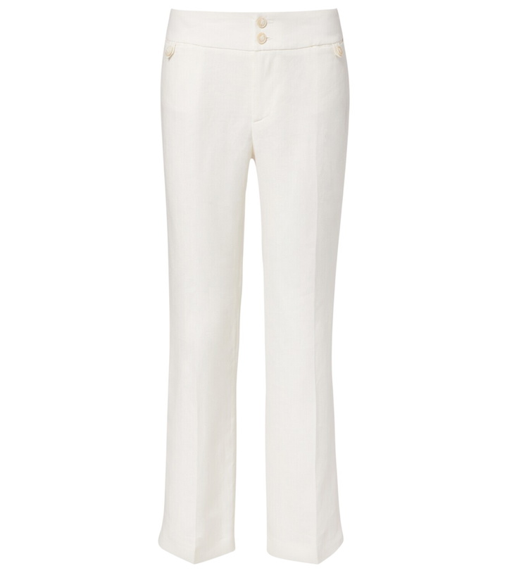 Photo: Etro Linen bootcut pants