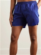 True Tribe - Wild Steve Straight-Leg Mid-Length ECONYL® Swim Shorts - Blue