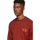 Y-3 Red Classic Logo Crewneck Sweatshirt