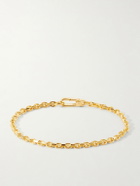 Mikia - Gold-Plated Sterling Silver Sapphire Bracelet - Gold