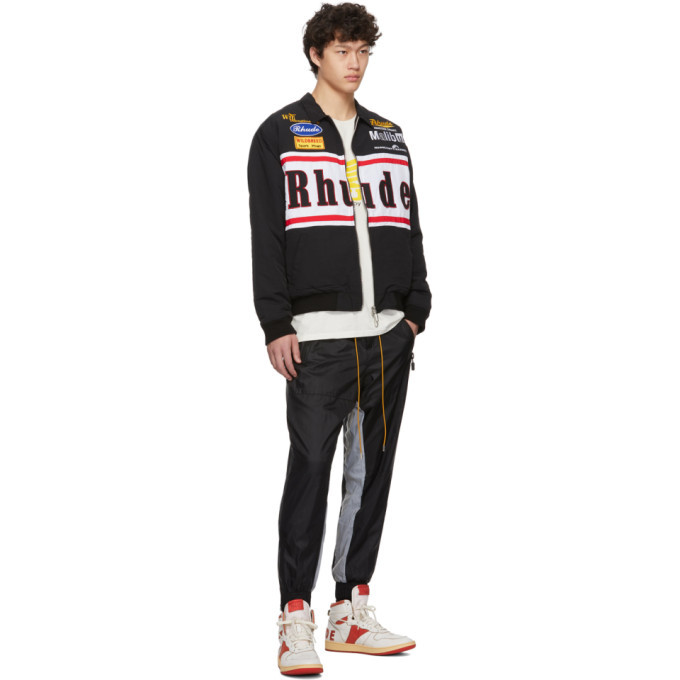 Rhude Racing Jacket Rhude Black Rhacing Jacket Rhude