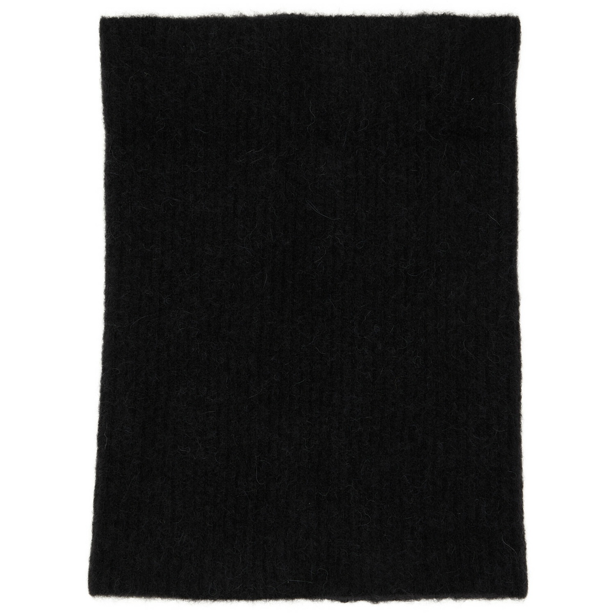 Rick Owens Black Tower Tube Scarf