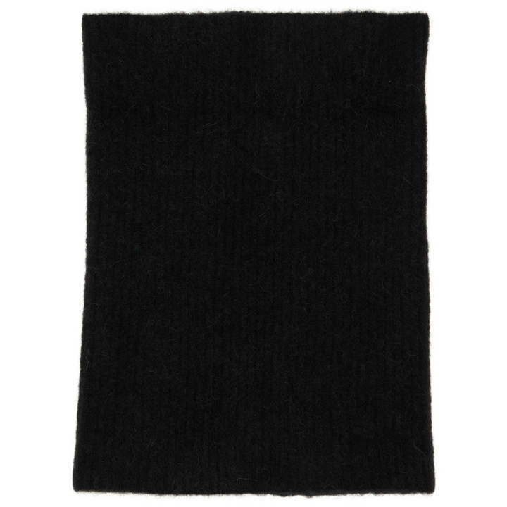 Photo: Rick Owens Black Tower Tube Scarf