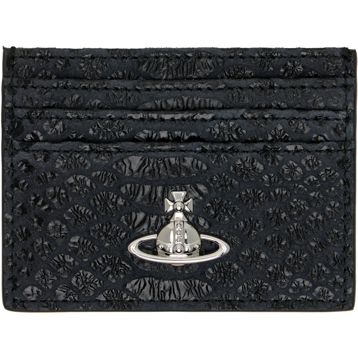 Vivienne Westwood Gray Flat Card Holder