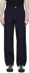 Helmut Lang Navy Carpenter Trousers