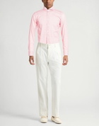 Fedeli Mens Shirt in Salmon pink