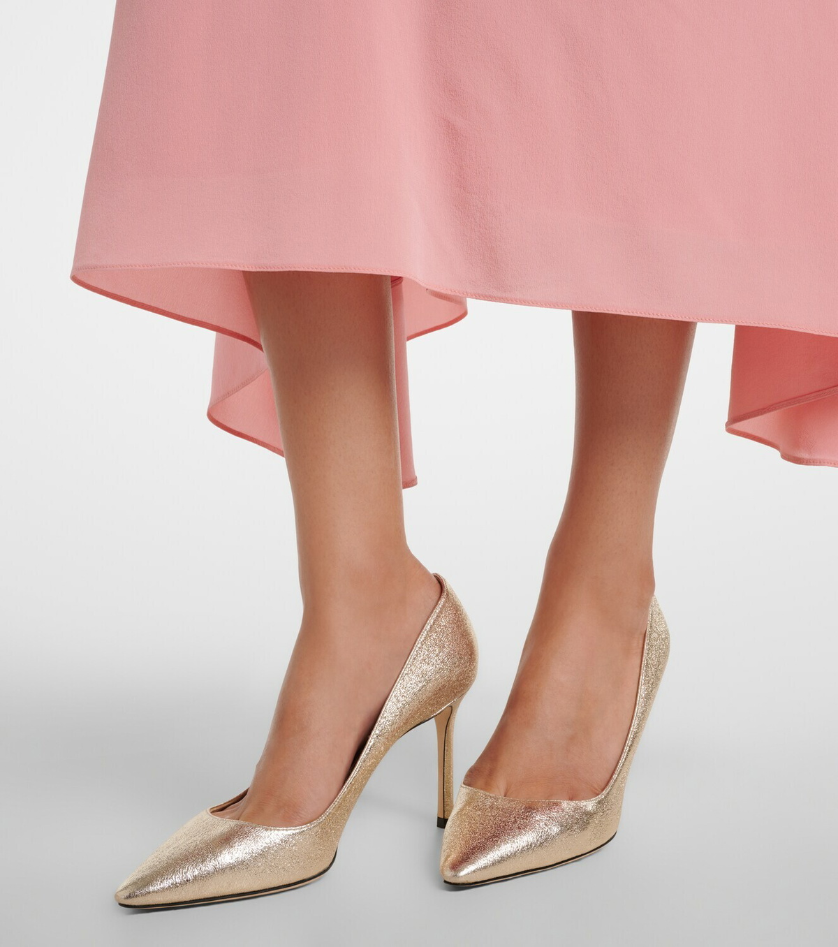 Jimmy Choo Romy leather pumps