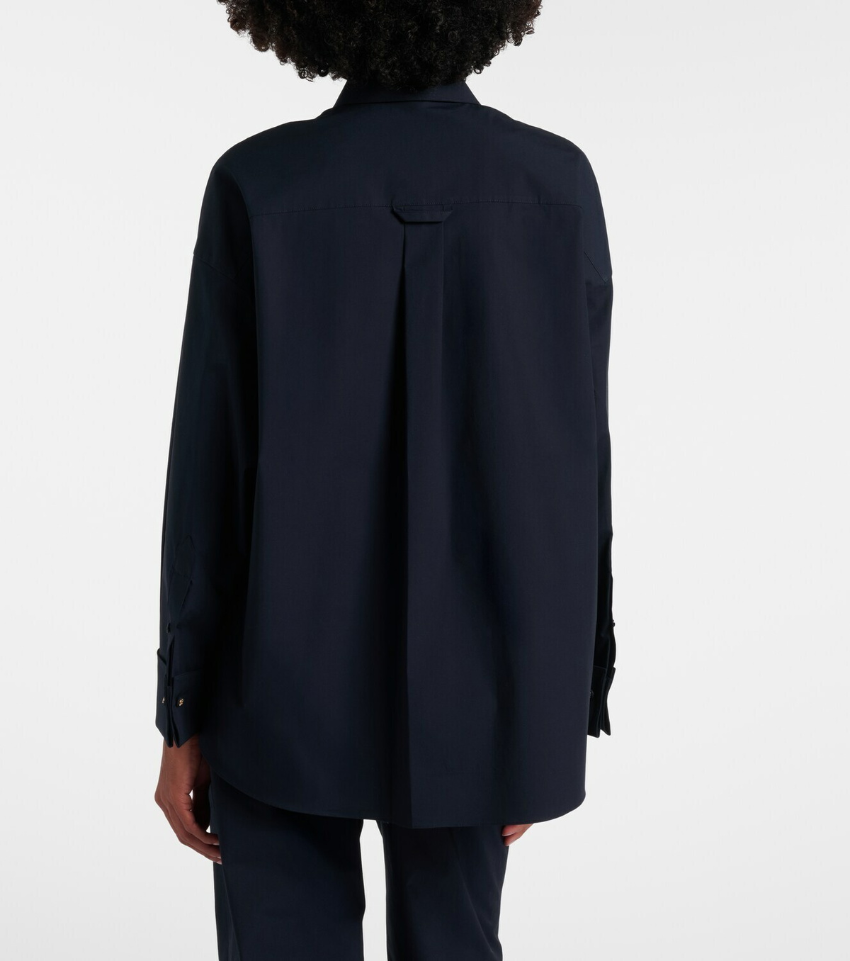 Dorothee Schumacher Poplin Power II cotton-blend poplin shirt
