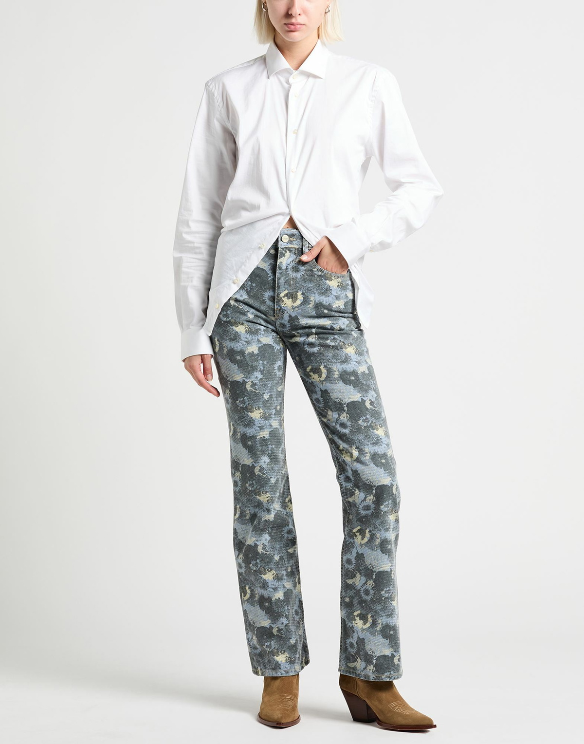 Ganni Womens Jeans in Blue