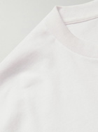 Danton - Logo-Appliquéd Cotton-Blend Jersey T-Shirt - White