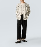 Bode Winter Garden cashmere cardigan