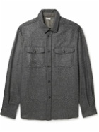 Caruso - Cashmere Overshirt - Gray