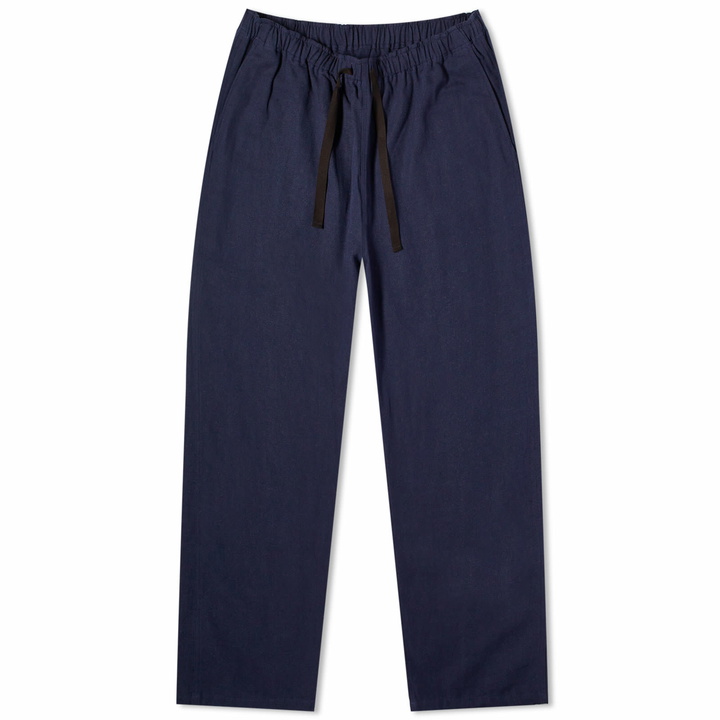 Photo: South2 West8 Men's String Cuff Slack Pant in Navy