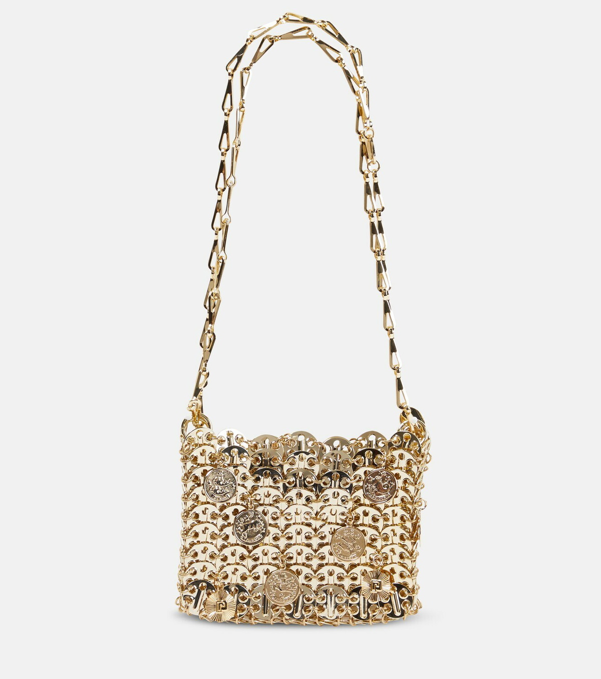 Paco Rabanne 1969 Nano metal shoulder bag Paco Rabanne