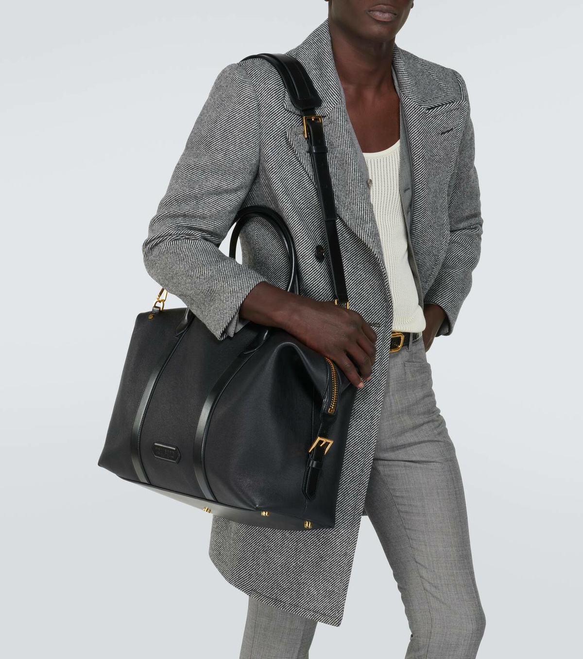 Tom Ford Leather duffel bag