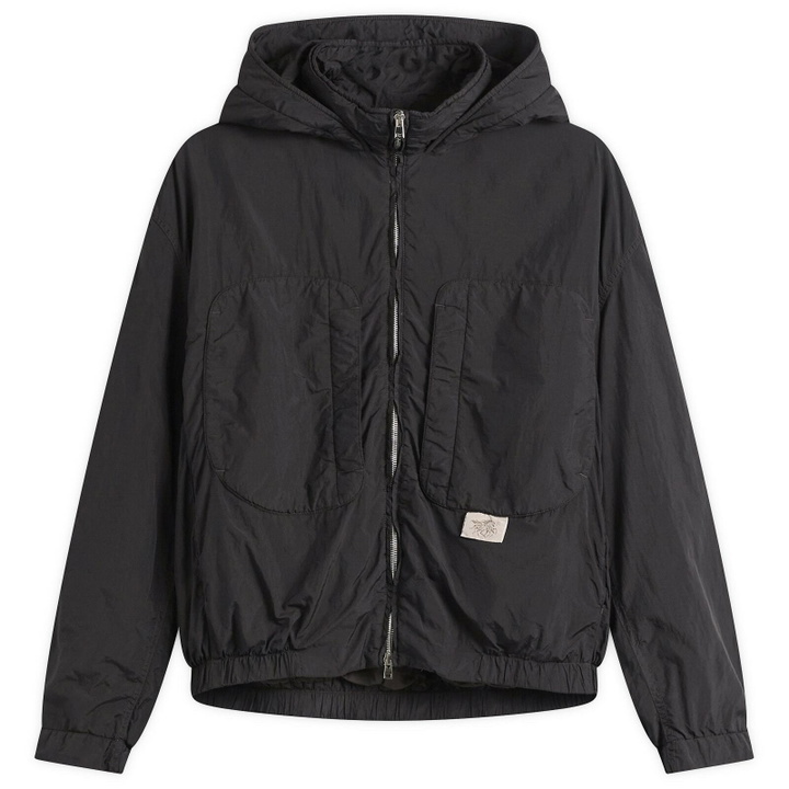 Photo: Ranra Men's Purs Padded Nylon Hoodie Jacket in After Dark