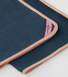 La DoubleJ Rainbow Navy Large set of 2 napkins