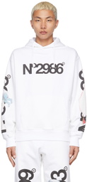 Aitor Throup’s TheDSA White 'No2986' Hoodie
