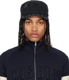MISBHV Black Studded Military Cap