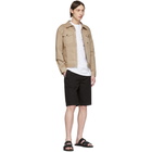 PS by Paul Smith Black Poplin Shorts