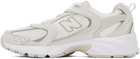New Balance Off-White & Beige 530 Sneakers
