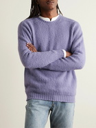 Howlin' - Shaggy Bear Brushed-Wool Sweater - Purple