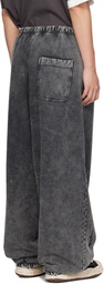 Maison MIHARA YASUHIRO Gray Distressed Sweatpants