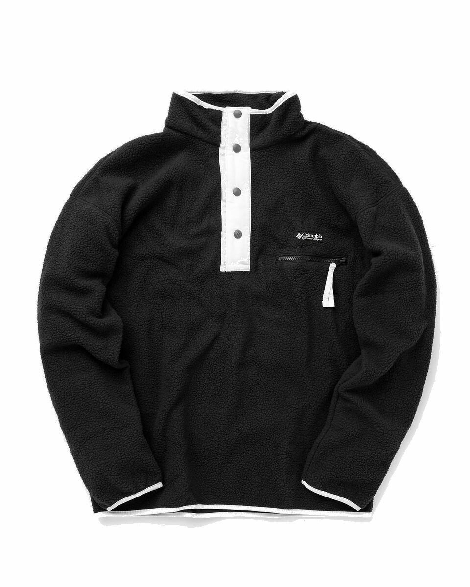 Photo: Columbia Helvetia Half Snap Fleece Black - Mens - Half Zips