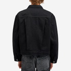 Levi's Men's Levis MIJ Type I Denim Jacket in Greaser Black