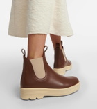 Loro Piana Lakeside leather Chelsea boots