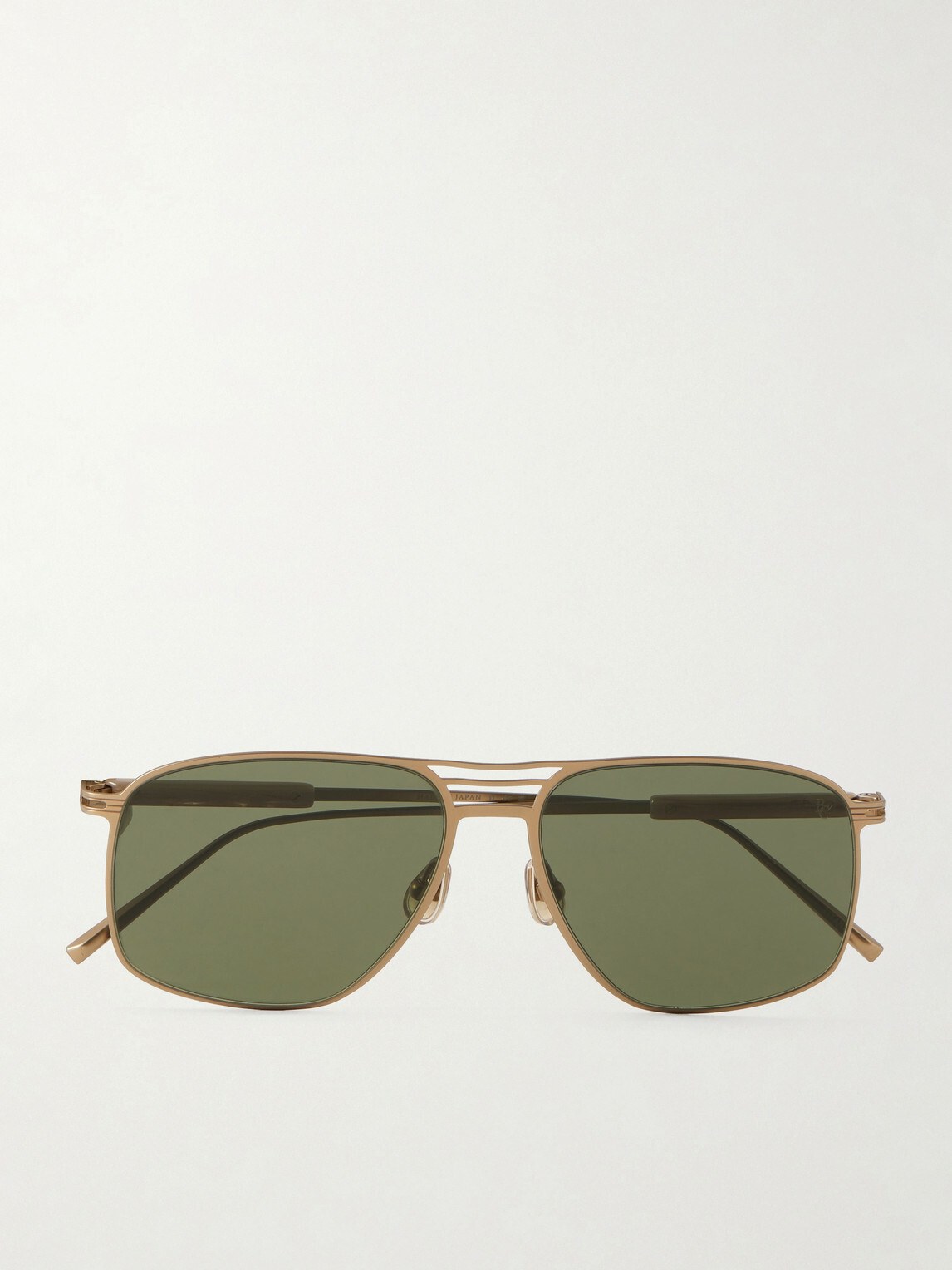 Brunello Cucinelli - Aviator-Style Titanium Sunglasses