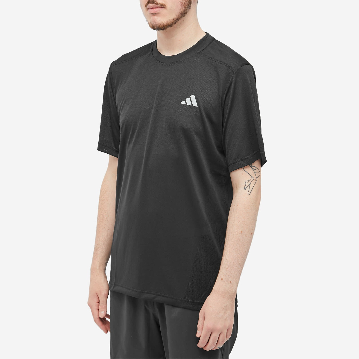 Adidas Running Men s Adidas Ultimate Knit T Shirt in Black