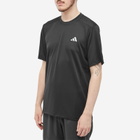 Adidas Running Men's Adidas Ultimate Knit T-Shirt in Black