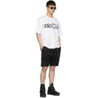 mastermind WORLD White Graffiti Logo T-Shirt