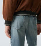 Miu Miu Suede bomber jacket