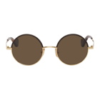 Loewe Gold Small Round Sunglasses