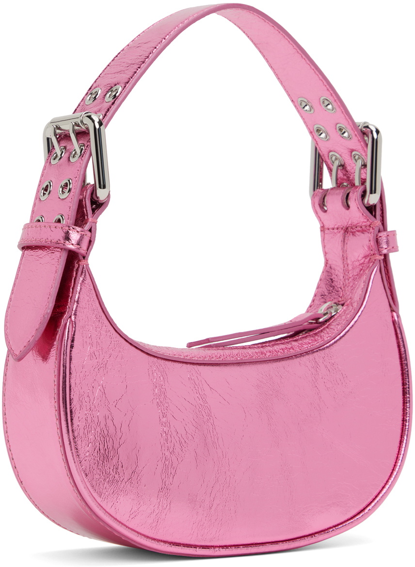 BY FAR SSENSE Exclusive Pink Mini Soho Shoulder Bag By Far