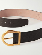 TOM FORD - Full-Grain Leather Belt - Brown