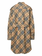Burberry Brown Nova Check Cotton Shirt Dress