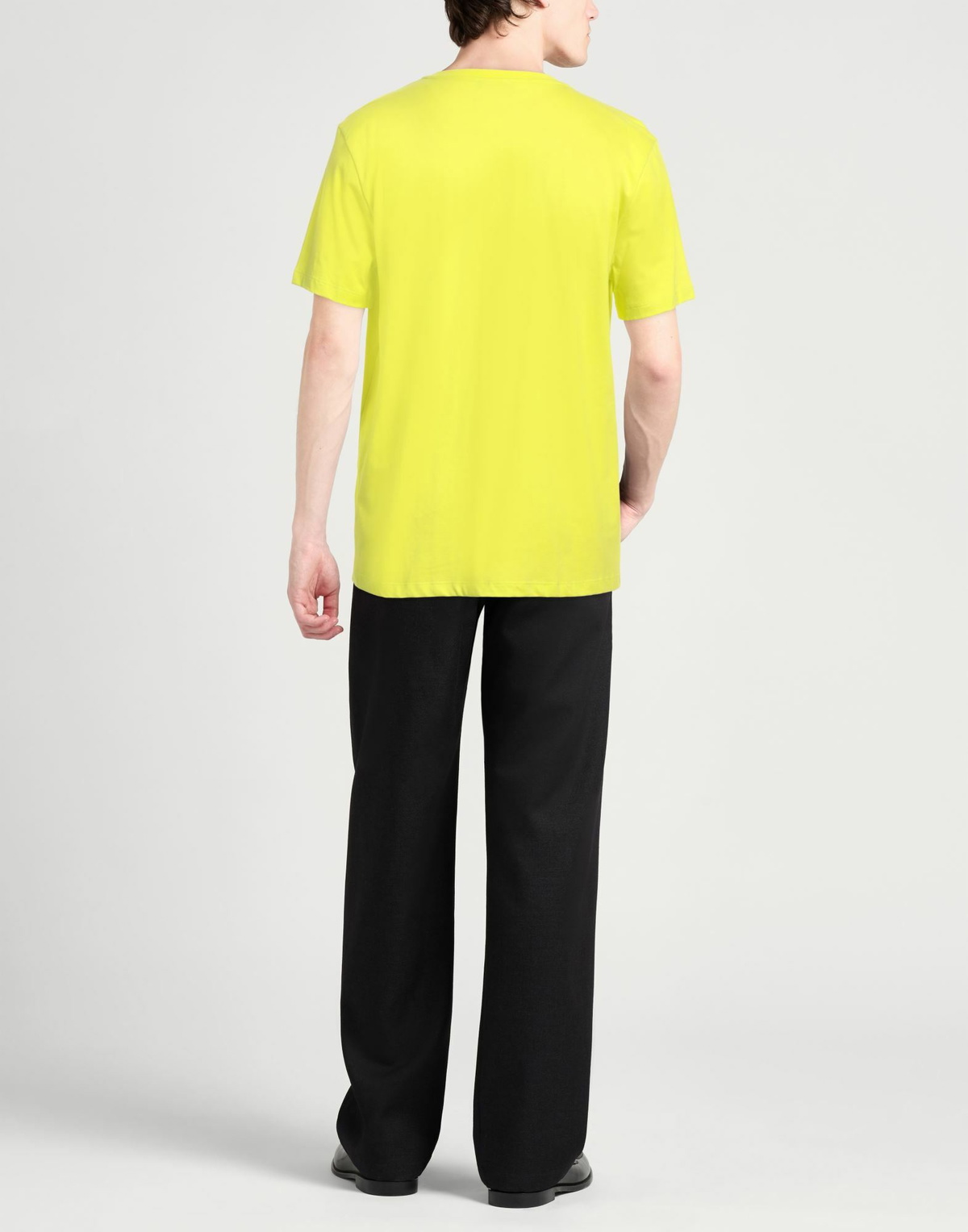 Dondup Mens T-shirt in Yellow