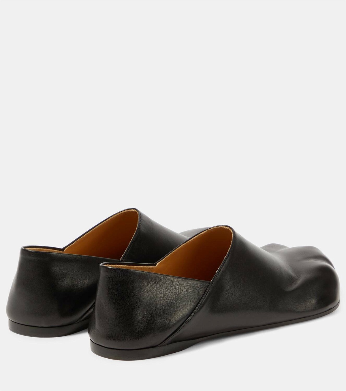 JW Anderson Paw leather loafers JW Anderson